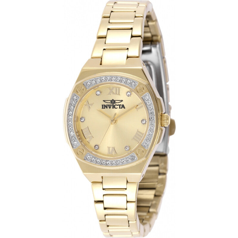 Invicta Women's 50383 Specialty Quartz PC21 Gold Dial Watch