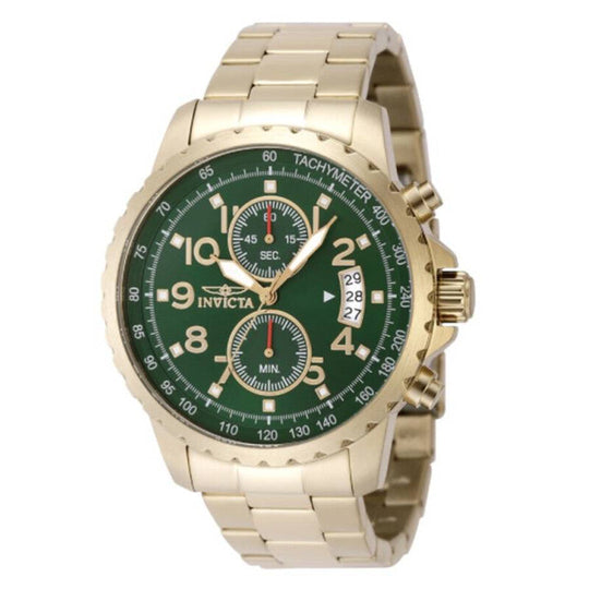 Invicta Men's 69793 Specialty Quartz MG709 Green Dial Watch