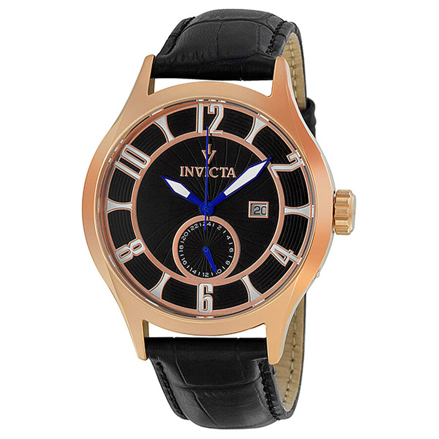 Invicta Men's 12231 Vintage Quartz Black Dial Watch