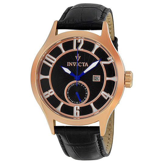 Invicta Men's 12231 Vintage Quartz Black Dial Watch