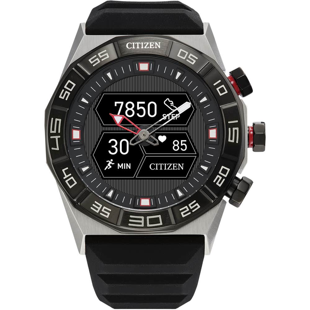 Citizen CZ Smart Hybrid Gen-2 Unisex Black Strap Quartz Watch - JX2007-09E
