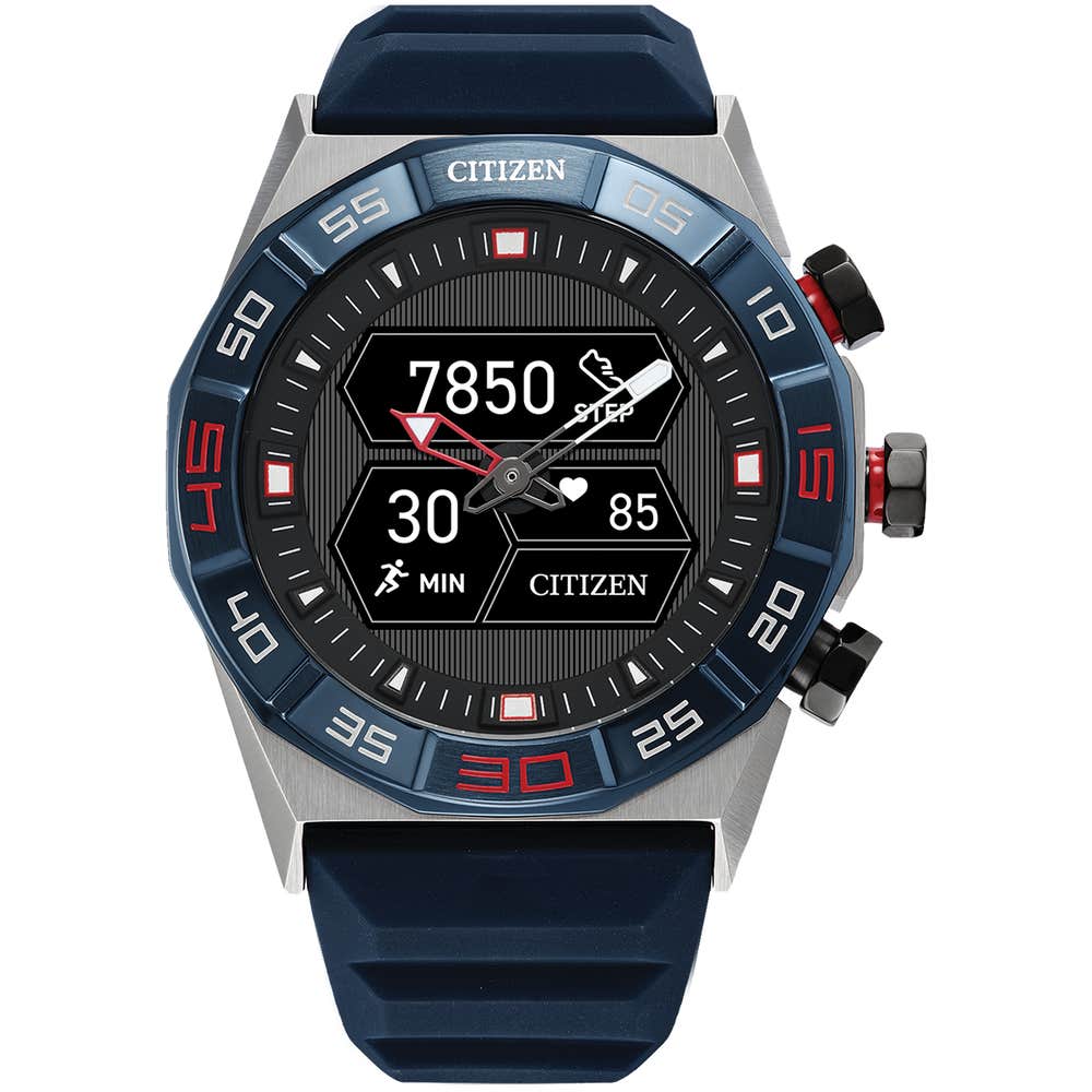 Citizen CZ Smart Hybrid Gen-2 Unisex Blue Strap Quartz Watch - JX2008-06E