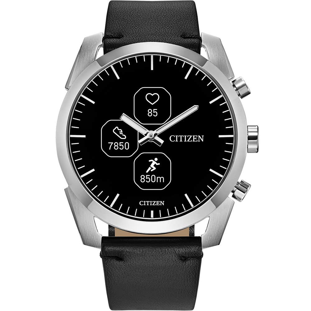 Citizen CZ Smart Hybrid Gen-2 Unisex Black Strap Quartz Watch - JX2010-04E