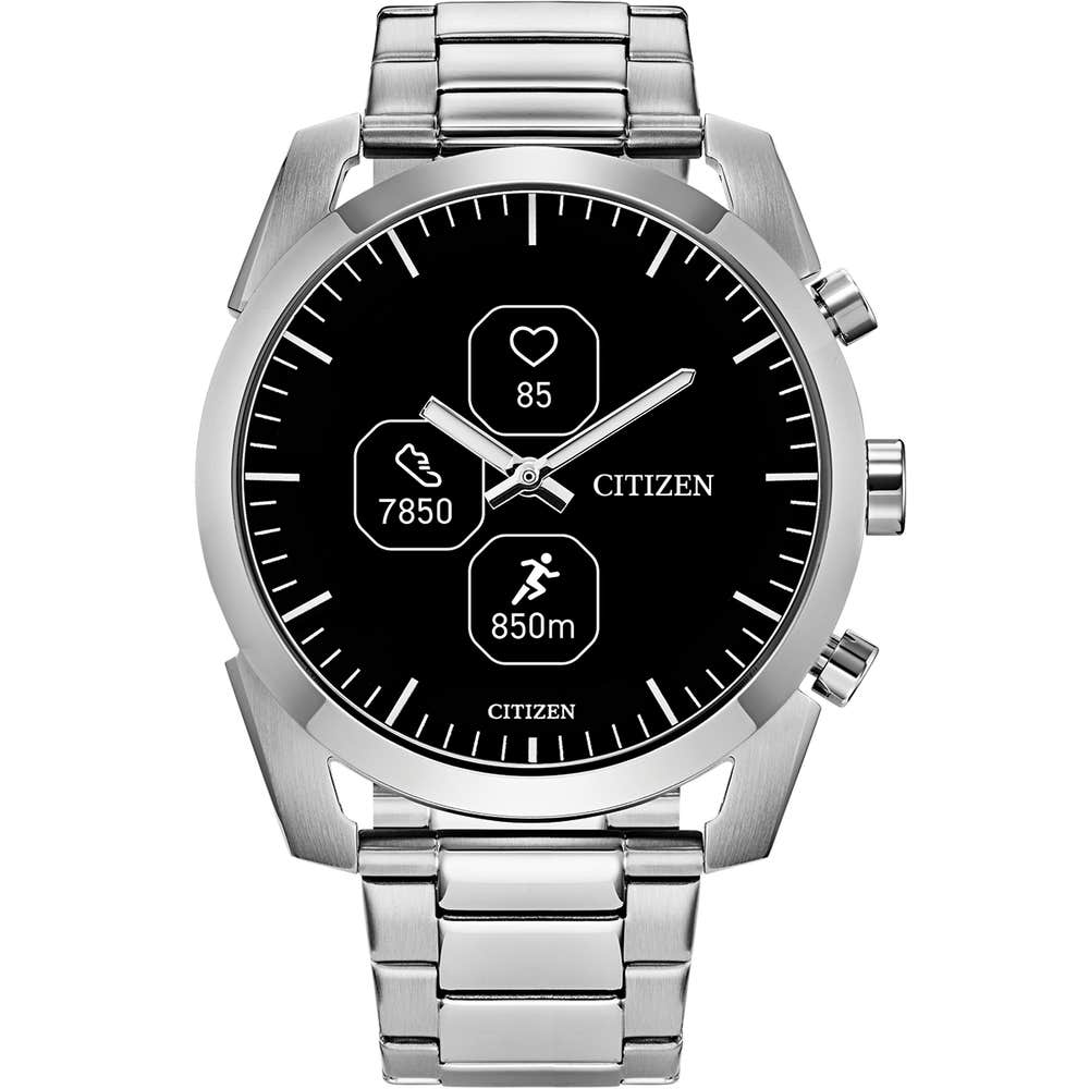 Citizen CZ Smart Hybrid Gen-2 Unisex Silver Bracelet Quartz Watch - JX2010-55E