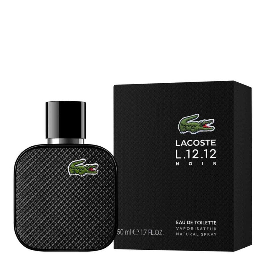 Eau De Lacoste L.12.12 Noir by Lacoste EDT Spray 1.7 oz for Men