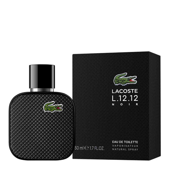 Eau De Lacoste L.12.12 Noir by Lacoste EDT Spray 1.7 oz for Men