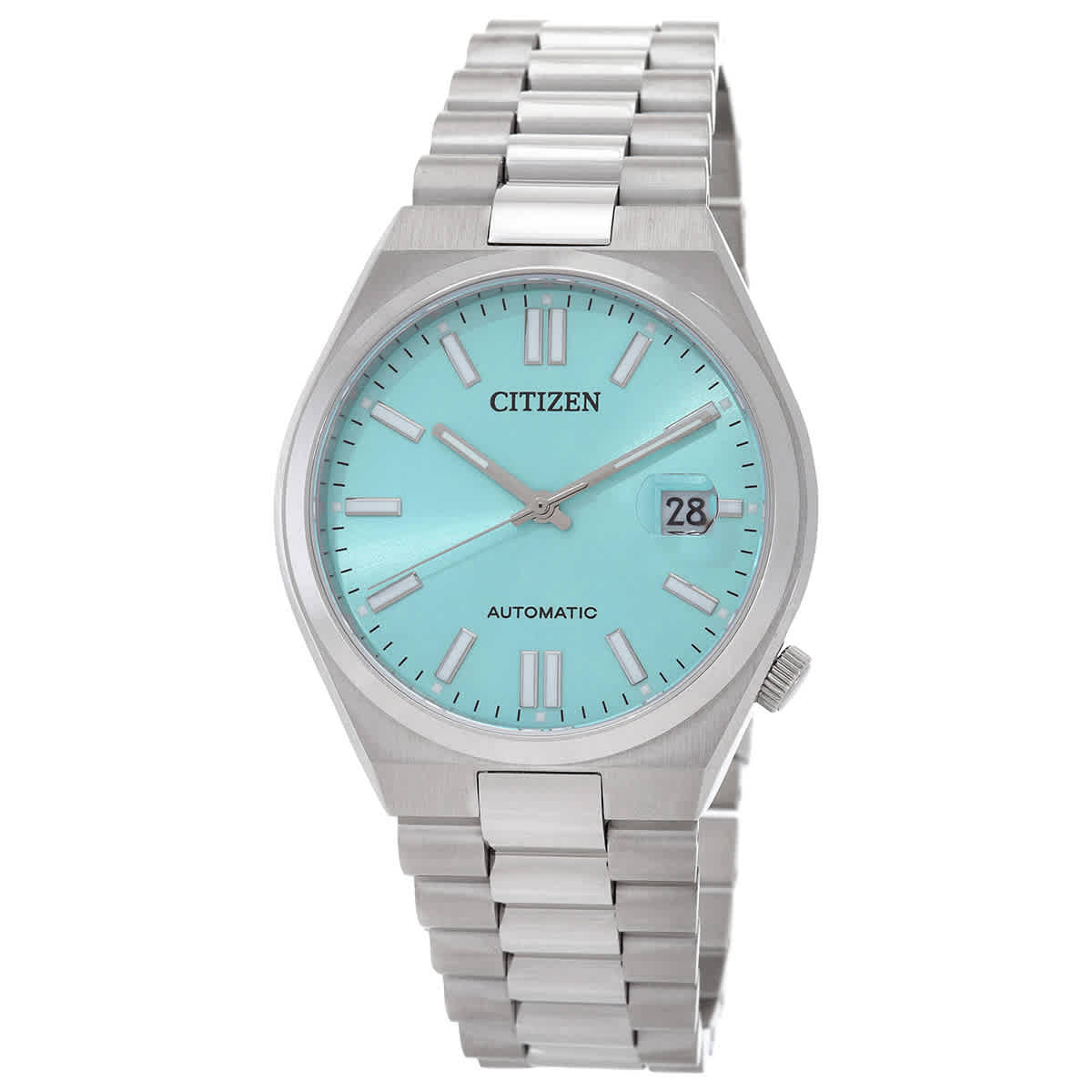 Citizen Tsuyosa Men's Silver-tone Bracelet Automatic Watch - NJ0151-53M
