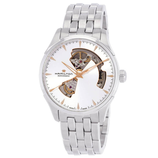 Hamilton Jazzmaster Men's Silver-tone Bracelet Automatic Watch - H32675151