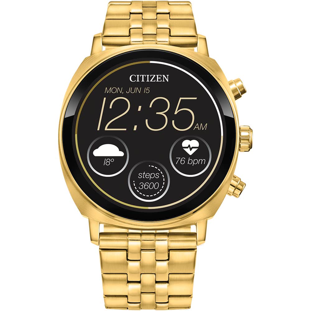 Citizen CZ Smart PQ2 Unisex Gold-tone Bracelet Quartz Watch - MX1002-57X