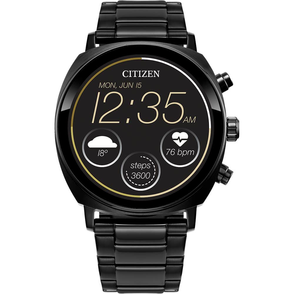 Citizen CZ Smart PQ2 Unisex Black Bracelet Quartz Watch - MX1005-83X