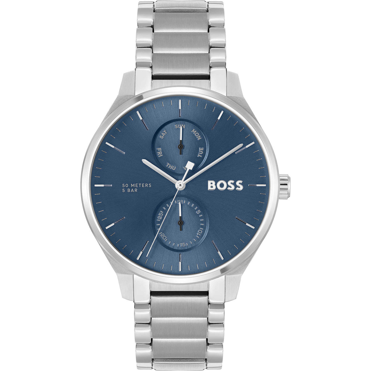 Hugo Boss Tyler Men's Silver-tone Bracelet Quartz Watch - 1514106