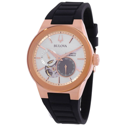 Bulova Latin Grammy Men's Black Strap Quartz Watch - 97A186