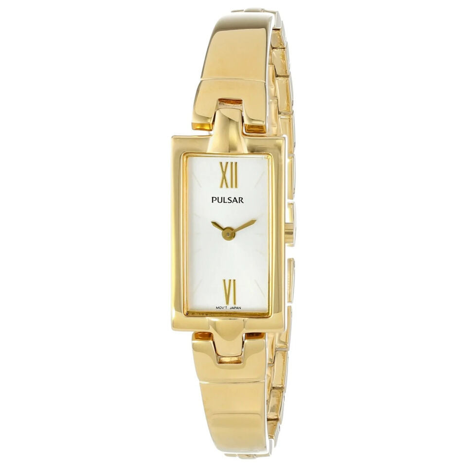 Pulsar Dress Women's White Mother-of-Pearl Dial Quartz Watch PEGG14