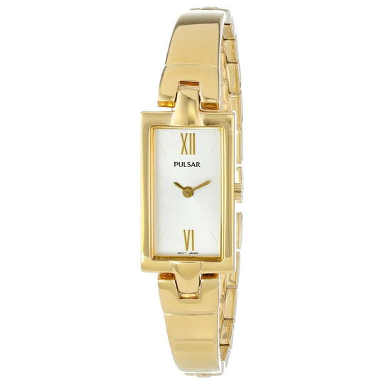 Pulsar Dress Women's White Mother-of-Pearl Dial Quartz Watch PEGG14