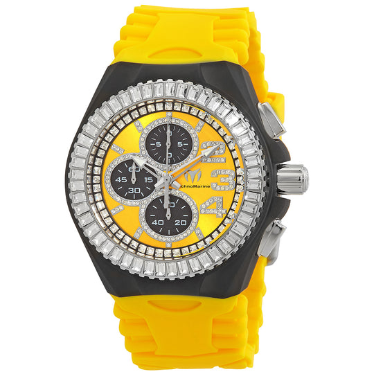 Technomarine Men's TM-121184 Cruise JellyFish Quartz Yellow Dial Watch