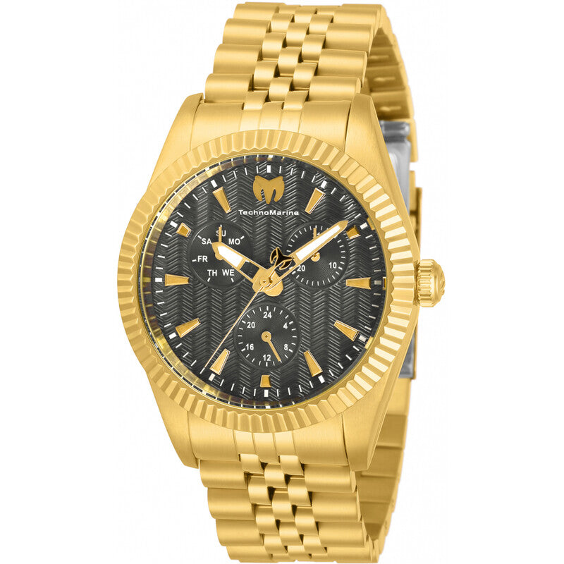 Technomarine Women's TM-719017 Sea Quartz Charcoal Dial Watch