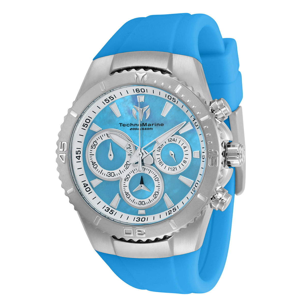 Technomarine Women's TM-220078 Manta Quartz Chronograph Blue Dial Watch