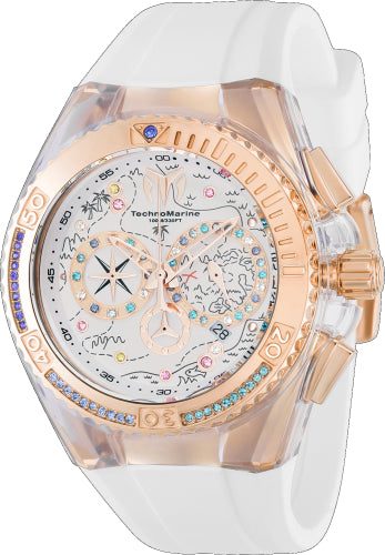 Technomarine Women's TM-119022 Cruise Quartz White Dial Watch