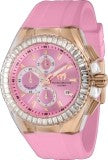 Techomarine Men's TM-121164 Cruise Original Quartz Chronograph Pink Dial Watch
