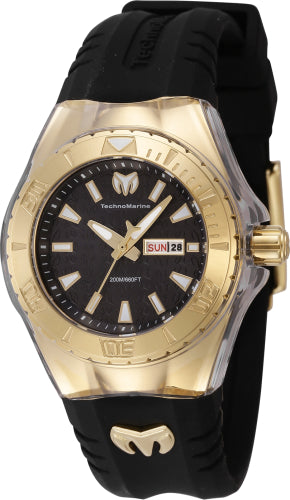 Technomarine Women's TM-122020 Cruise Quartz Black Dial Watch
