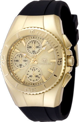 Technomarine Women's TM-124035 Cruise Quartz Chronograph Gold Dial Watch