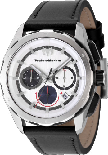 Technomarine Men's TM-318088 OCEAN Quartz Silver Dial Watch