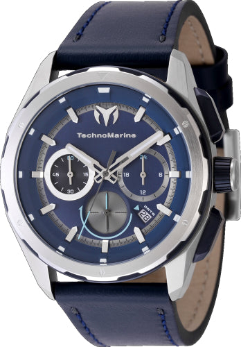 Technomarine Men's TM-318089 OCEAN Quartz Navy Blue Dial Watch