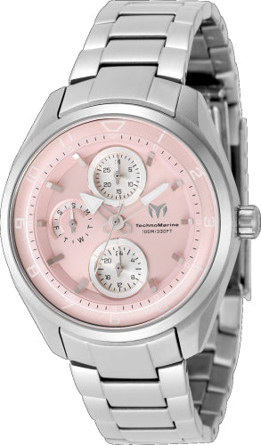 Technomarine Women's TM-318108 OCEAN Quartz Pink Dial Watch