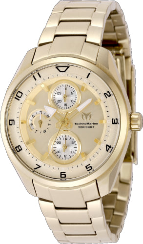 Technomarine Women's TM-318111 OCEAN Quartz Gold Dial Watch