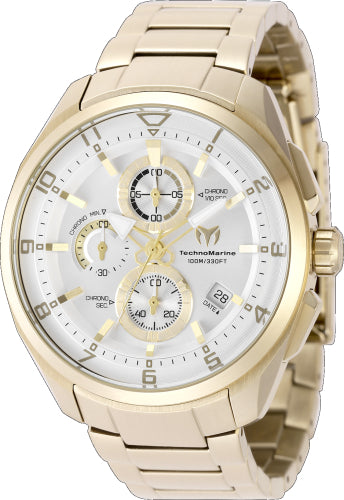 Technomarine Men's TM-318118 OCEAN Quartz Silver Dial Watch