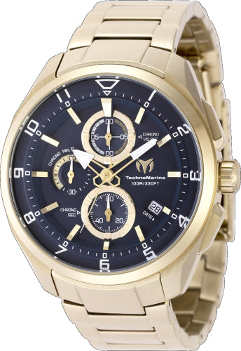 Technomarine Men's TM-318119 OCEAN Quartz Navy Blue Dial Watch