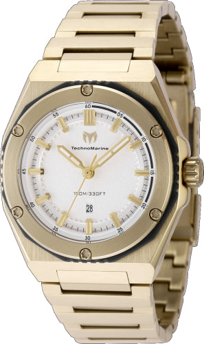 Technomarine Women's TM-416046 CORAL Quartz 3 Hand Silver Dial Watch