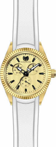Technomarine Men's TM-724002 Sea  Quartz Chronograph Gold Dial Watch