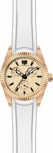 Technomarine Women's TM-724004 Sea  Quartz Chronograph Rose Gold Dial Watch