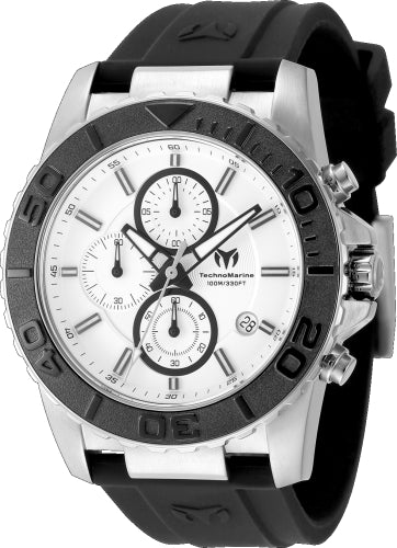 Technomarine Men's TM-725004 Sea Quartz Silver Dial Watch