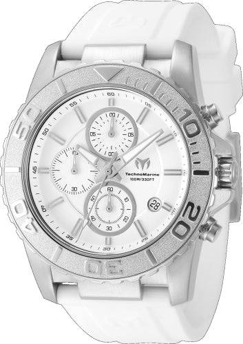 Technomarine Men's TM-725006 Sea Quartz Silver Dial Watch