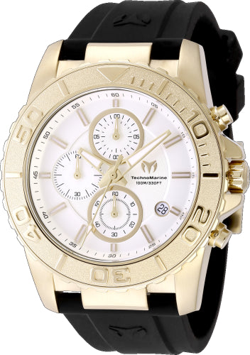 Technomarine Men's TM-725010 Sea Quartz Silver Dial Watch