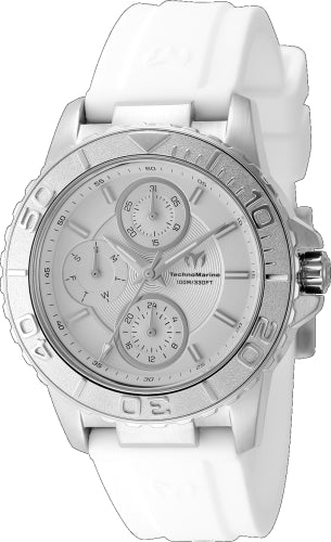 Technomarine Women's TM-725012 Sea Quartz Silver Dial Watch