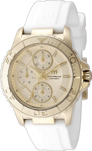 Technomarine Women's TM-725017 Sea Quartz Gold Dial Watch