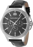 Technomarine Men's TM-822026 MoonSun Quartz 3 Hand Charcoal Dial Watch