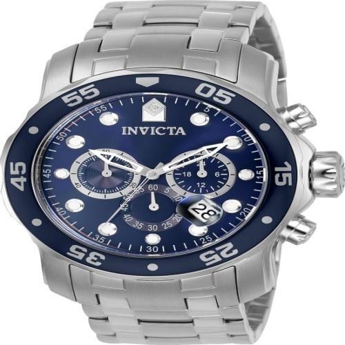 Invicta Men&#39;s 0070 Pro Diver Scuba Chronograph Stainless Steel Watch