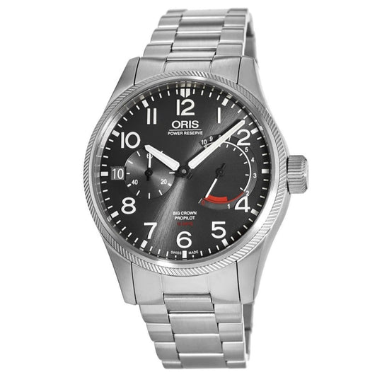 Oris  Men's 01-111-7711-4163-SET-8-22-19 Big Crown Stainless Steel Watch