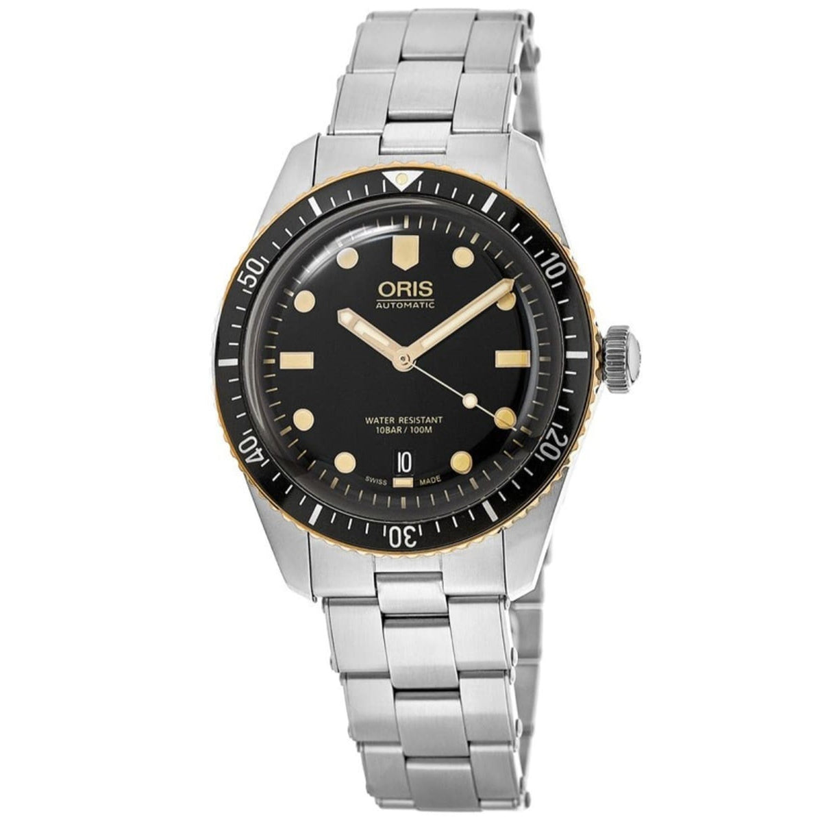 Oris  Men&#39;s 01-733-7707-4354-07-8-20-18 Divers Sixty-Five Stainless Steel Watch