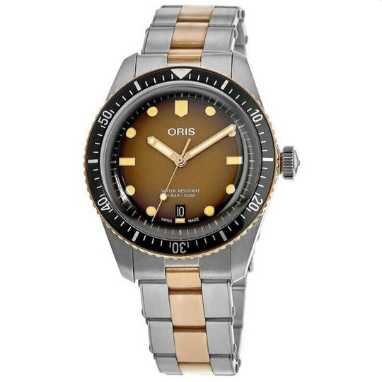 Oris  Men's 01-733-7707-4356-07-8-20-17 Divers Sixty-Five Two-Tone Stainless Steel Watch
