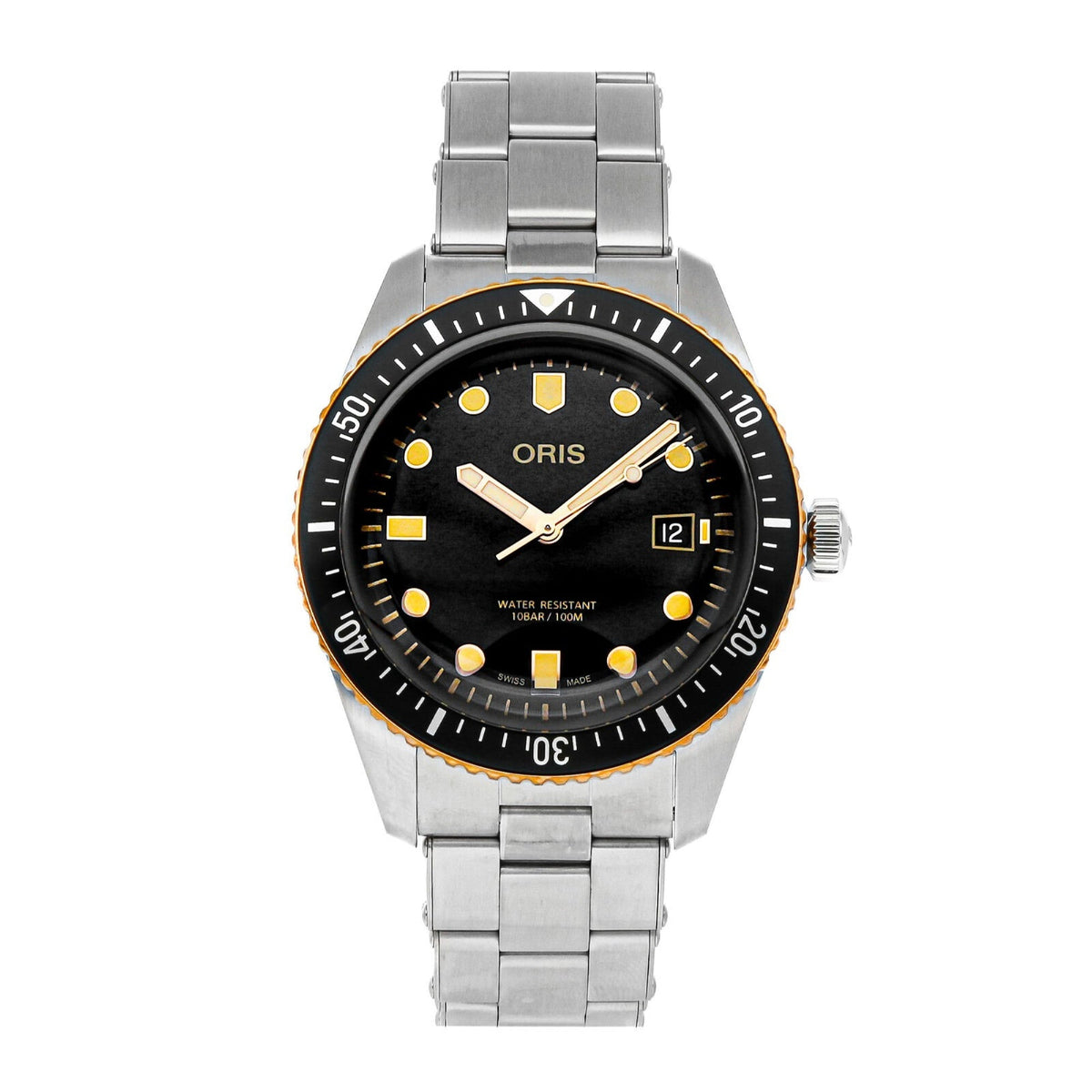 Oris  Men's 01-733-7720-4354-07-8-21-18 Divers Sixty-Five Stainless Steel Watch