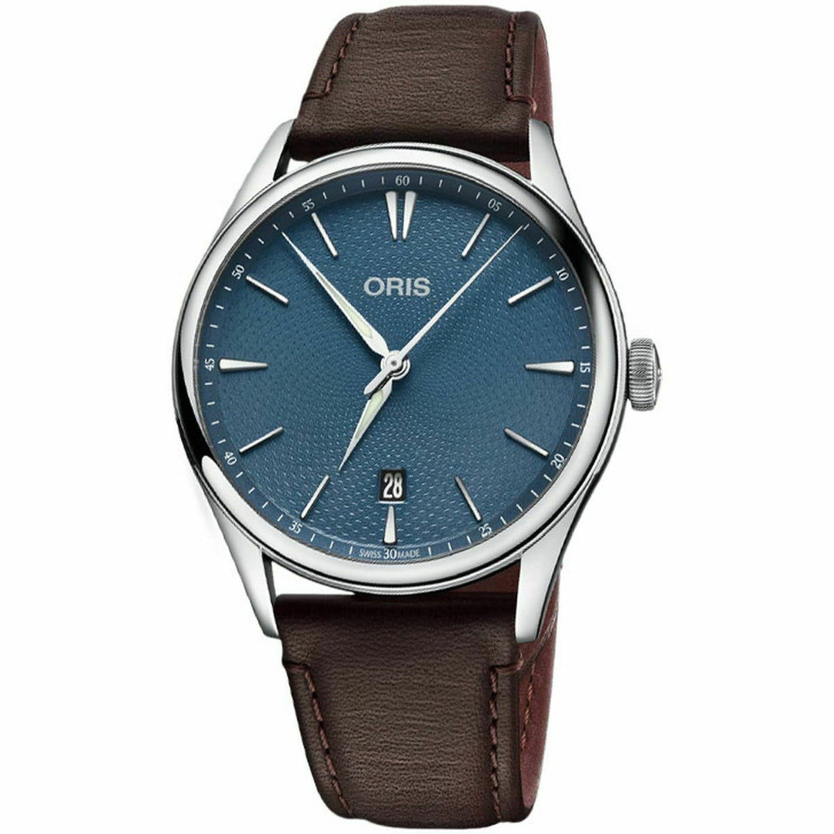 Oris  Men's 01-733-7721-4055-07-5-21-31FC Artelier Brown Leather Watch