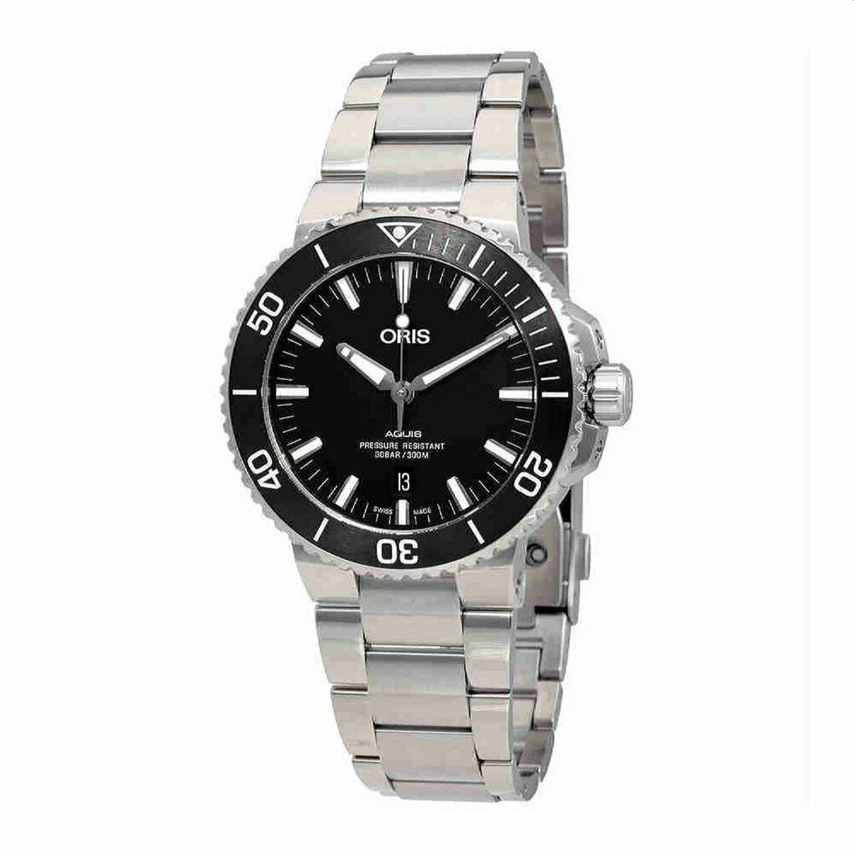 Oris  Men's 01-733-7732-4134-07-8-21-05PEB Aquis Stainless Steel Watch