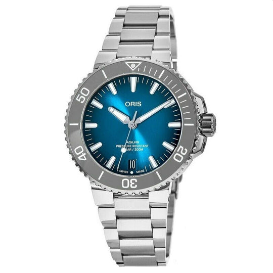 Oris  Men's 01-733-7732-4155-07-8-21-05PEB Aquis Stainless Steel Watch