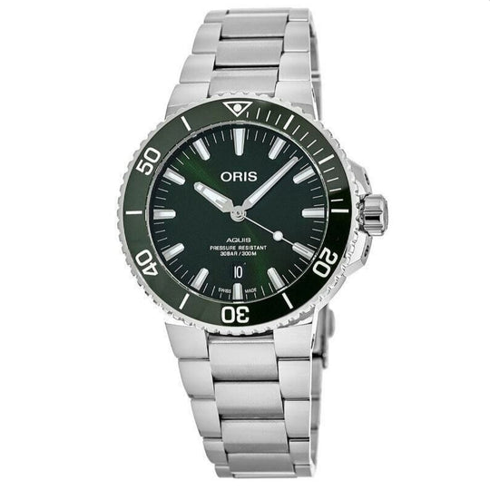Oris  Men's 01-733-7732-4157-07-8-21-05PEB Aquis Stainless Steel Watch