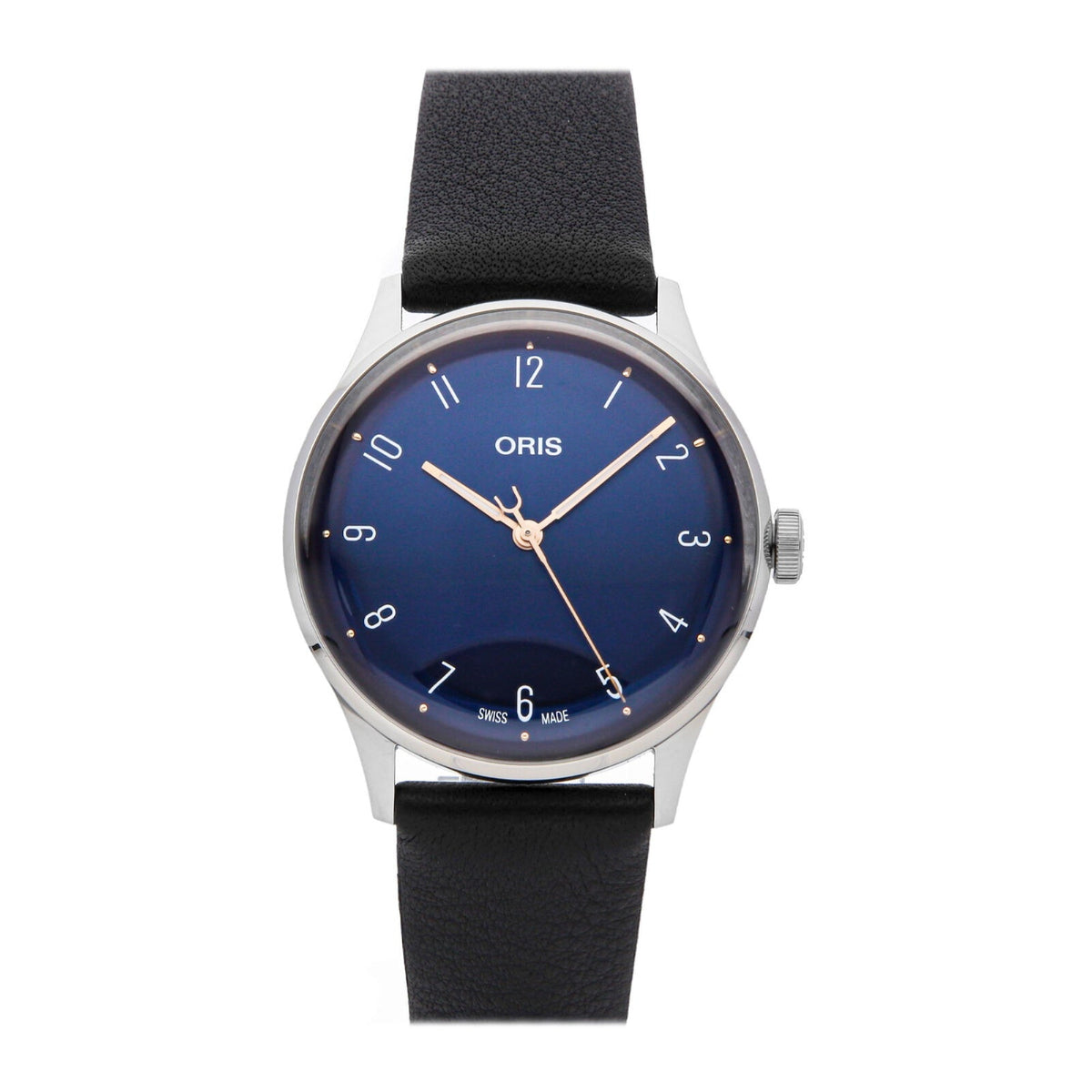 Oris  Men's 01-733-7762-4085-Set James Morrison Academy Of Music Limited Edition Black Leather Watch